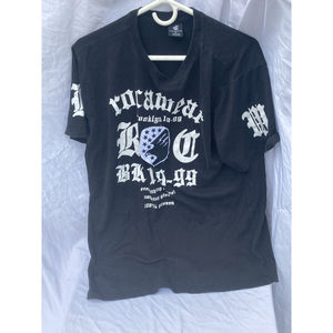 Vintage Men's Rocawear Brooklyn 19-99 T-Shirt - Graphic Tee - SIZE Large (L)